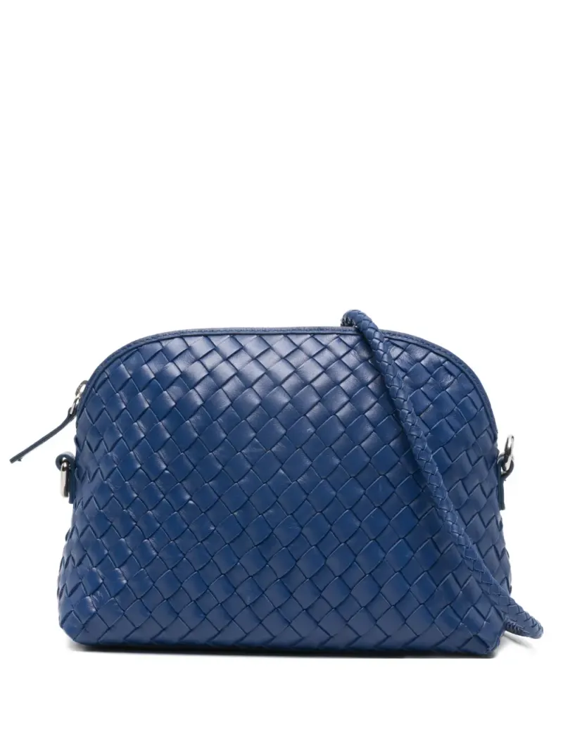 Dragon Diffusion Gewebte Fellini Clutch in Blau