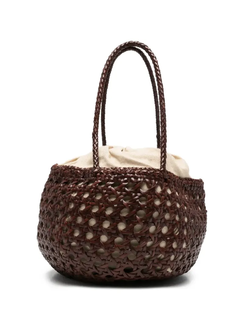 Dragon Diffusion Joventus bucket bag in Braun