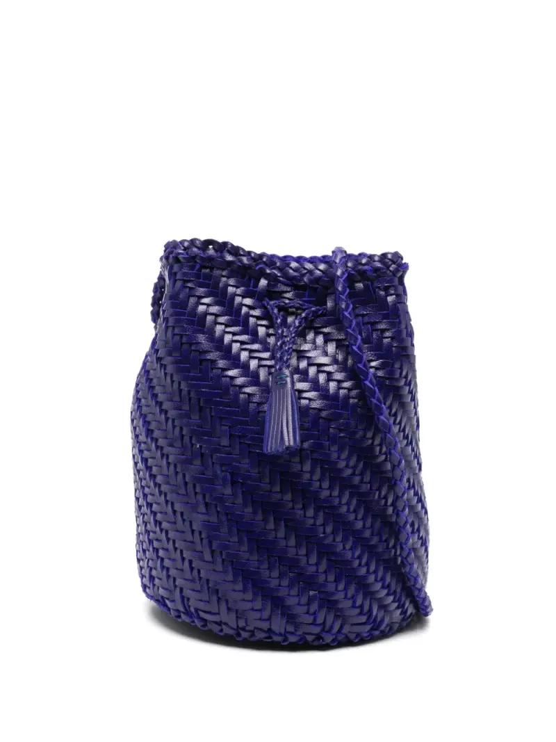 Dragon Diffusion Pompom Double Jump Beuteltasche in Violett