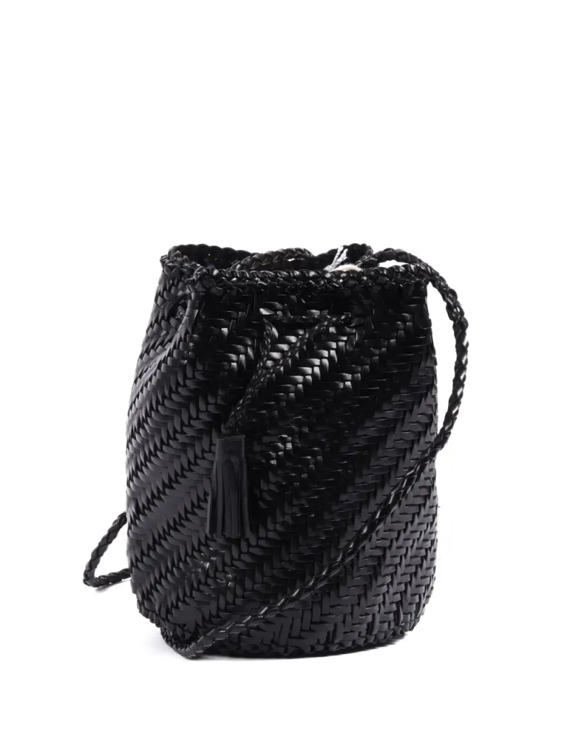 Dragon Diffusion Pompom Double Jump Beuteltasche in Schwarz