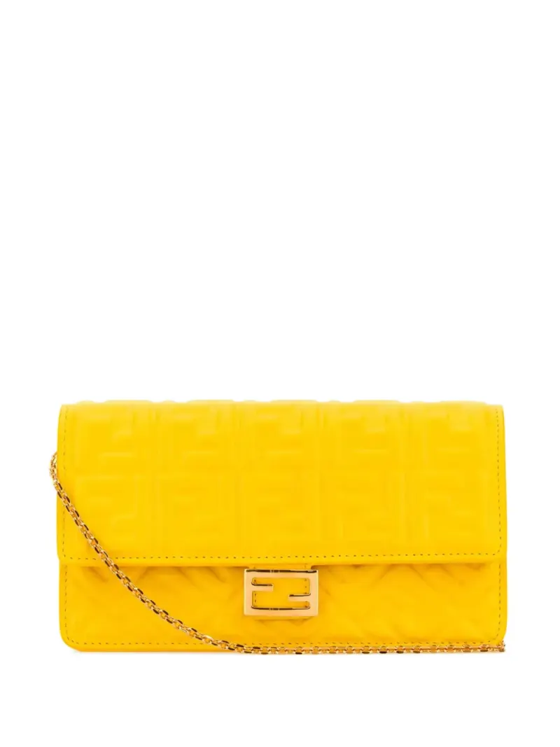 Fendi Baguette Tote Bag in Gelb