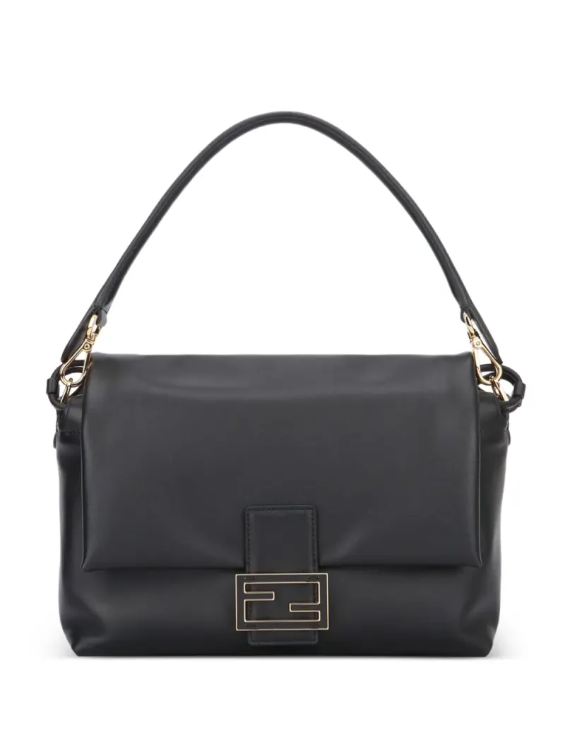 Fendi Mamma Baguette Schultertasche in Schwarz