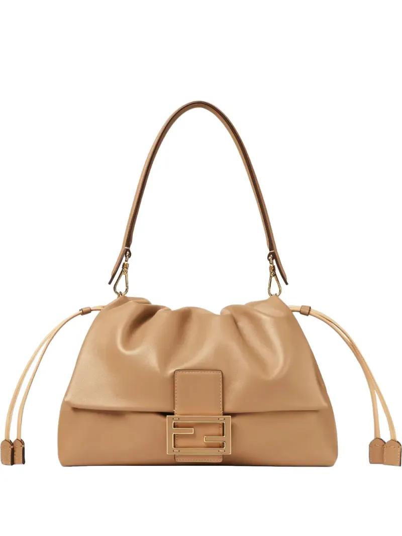 Fendi Mamma drawstring tote bag in Nude