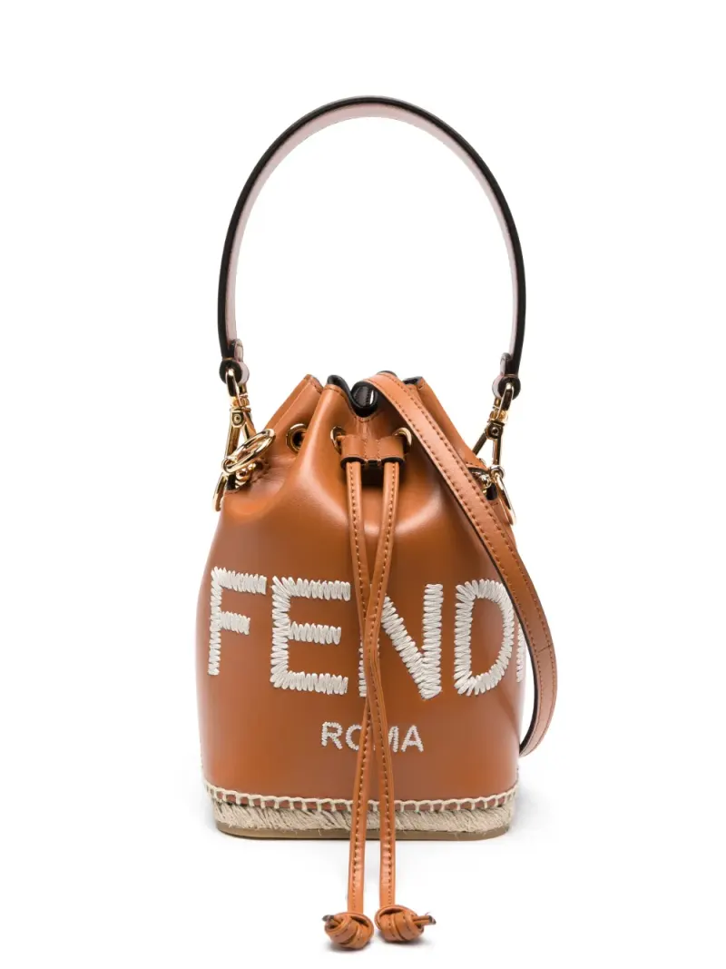 Fendi Kleine Mon Tresor Beuteltasche in Braun