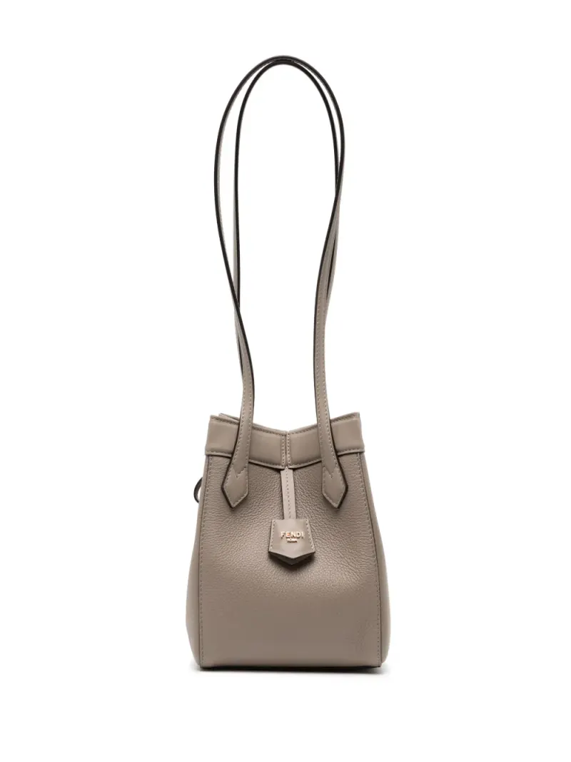 Fendi Origami Mini-Schultertasche Mini in Braun