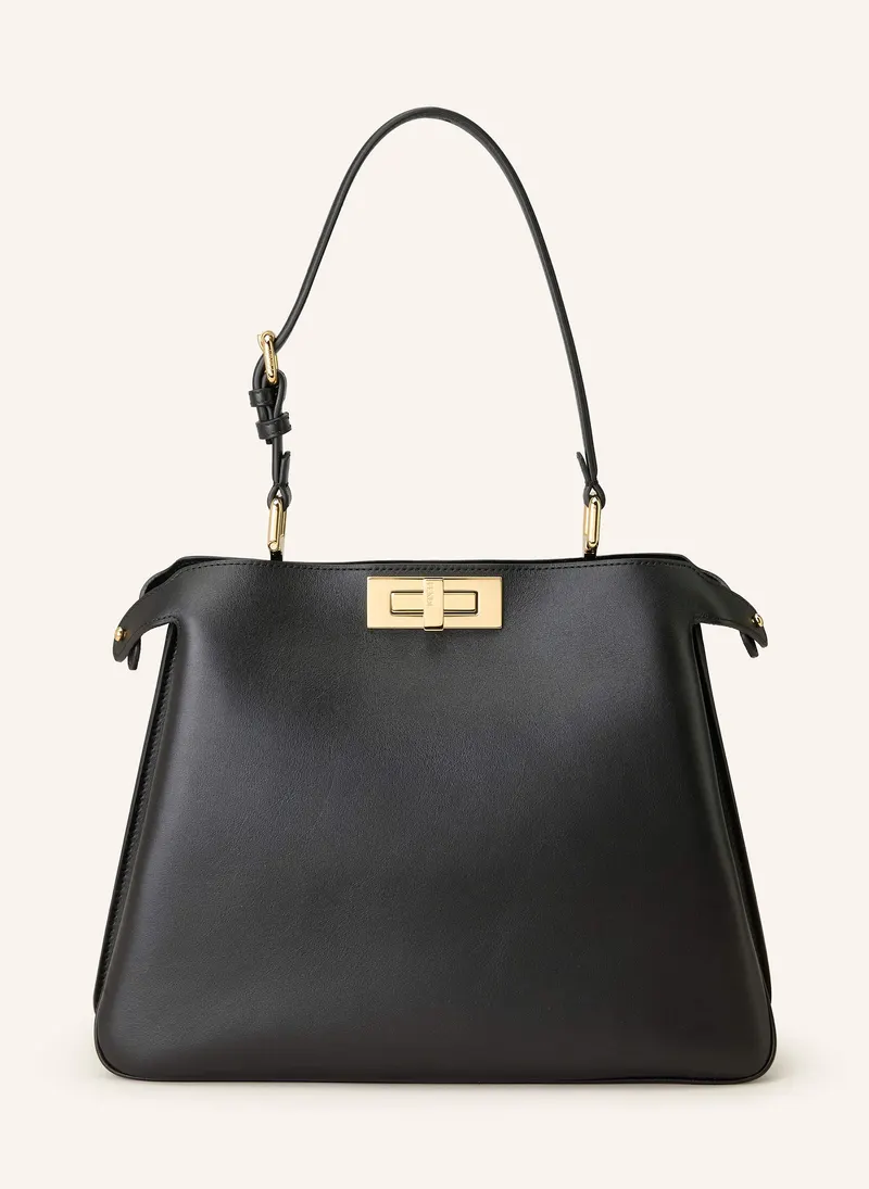 Fendi Peekaboo in schwarz – Handtasche