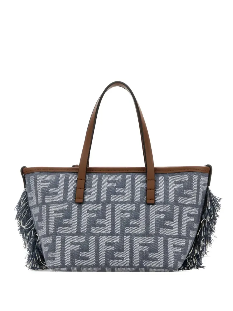 Fendi Mini Roll Shopper Mini in Blau