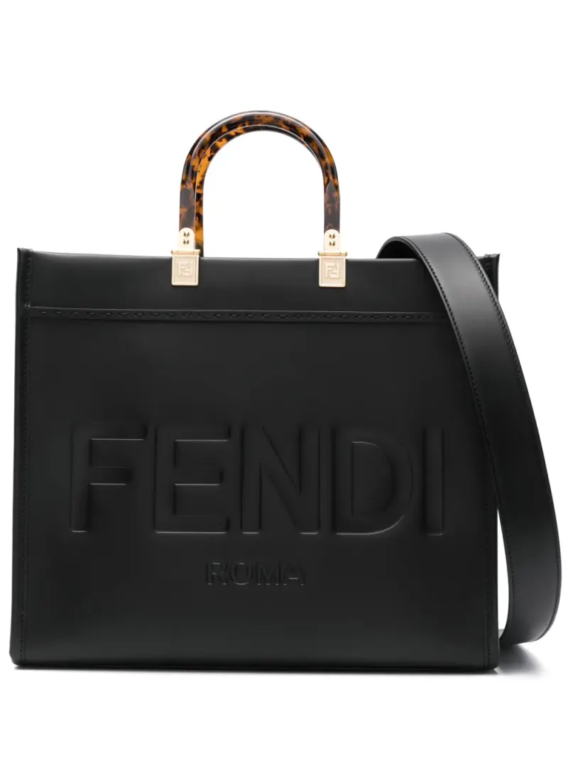 Fendi Sunshine Handtasche in Schwarz