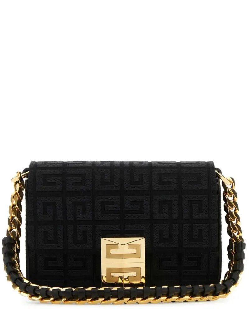 Givenchy 4G Jacquard-Tasche in Schwarz