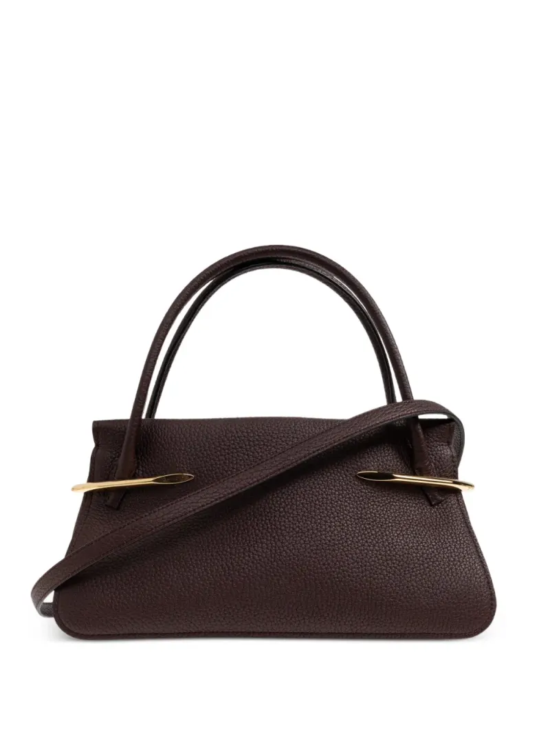 Givenchy Strukturierter Tote Bag mit Beschlägen in Braun