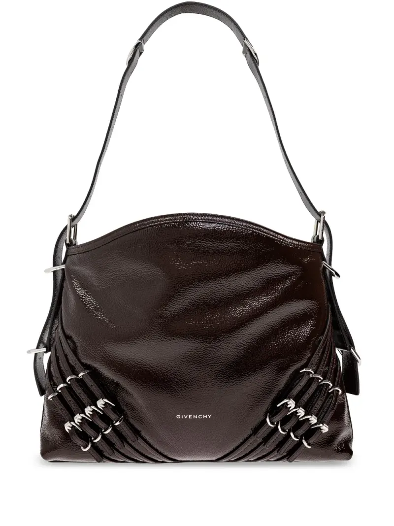 Givenchy Mittelgroße Voyou Schultertasche in Braun
