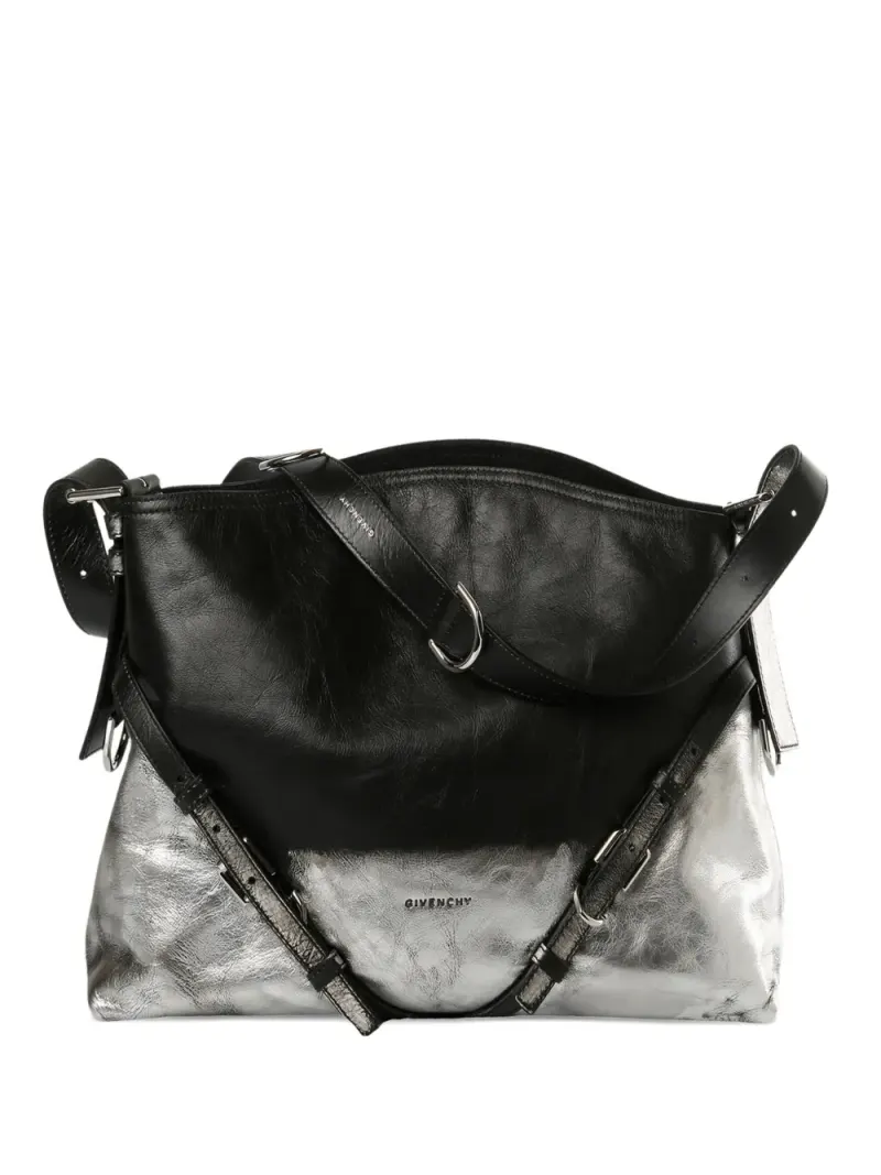 Givenchy Voyou Schultertasche in Schwarz