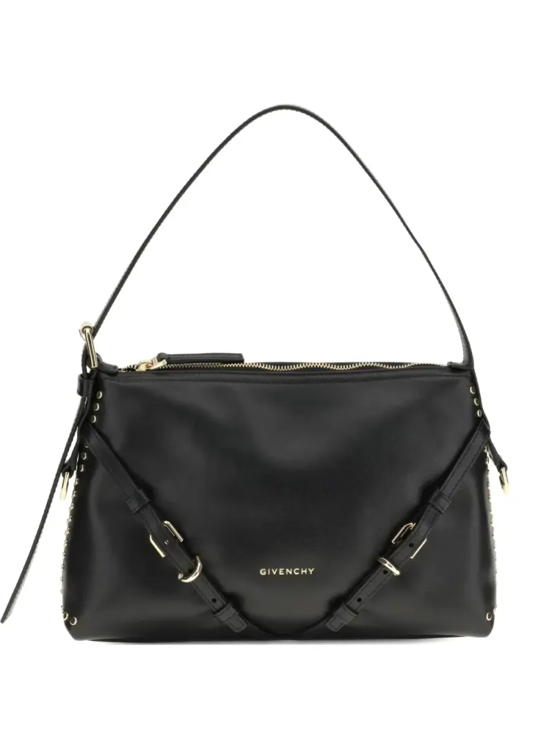 Givenchy Voyou Schultertasche mit Nieten in Schwarz