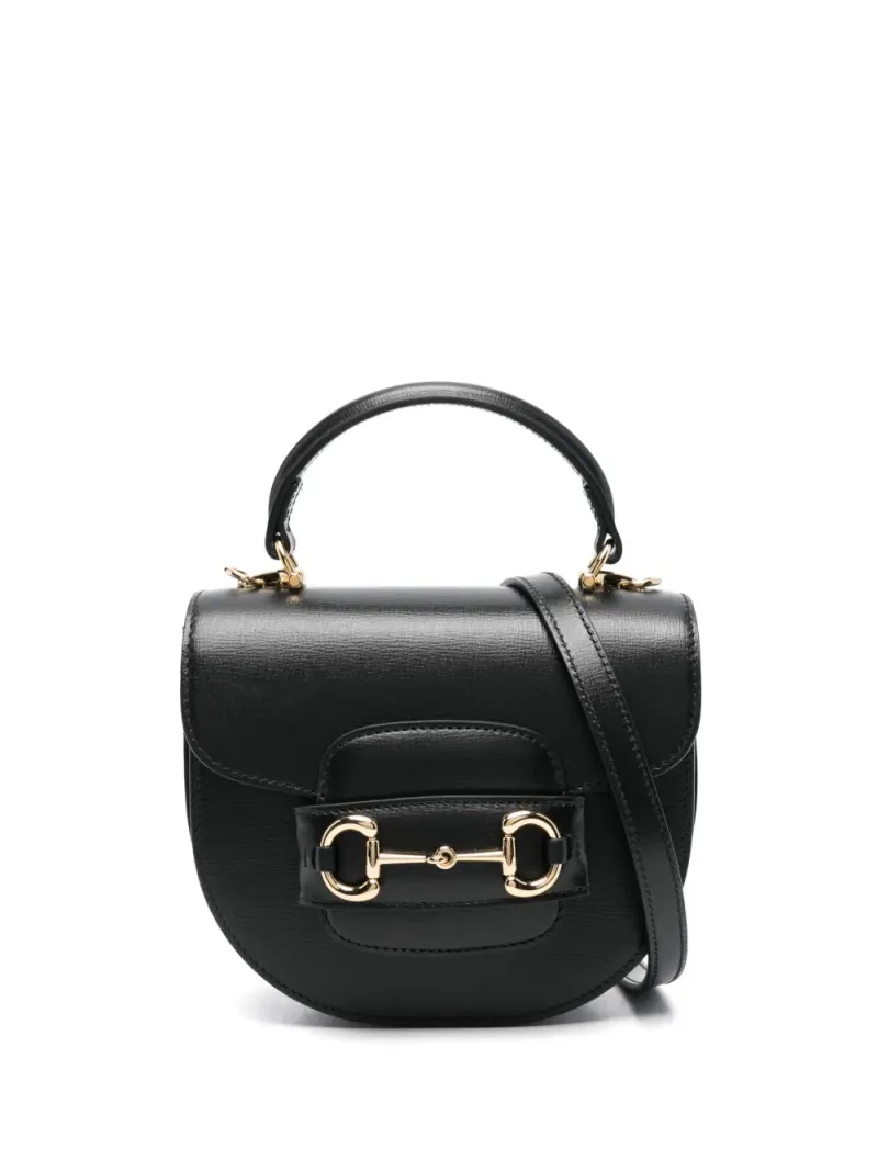 Gucci 1955 Horsebit Mini in Schwarz – Pre-owned Taschen