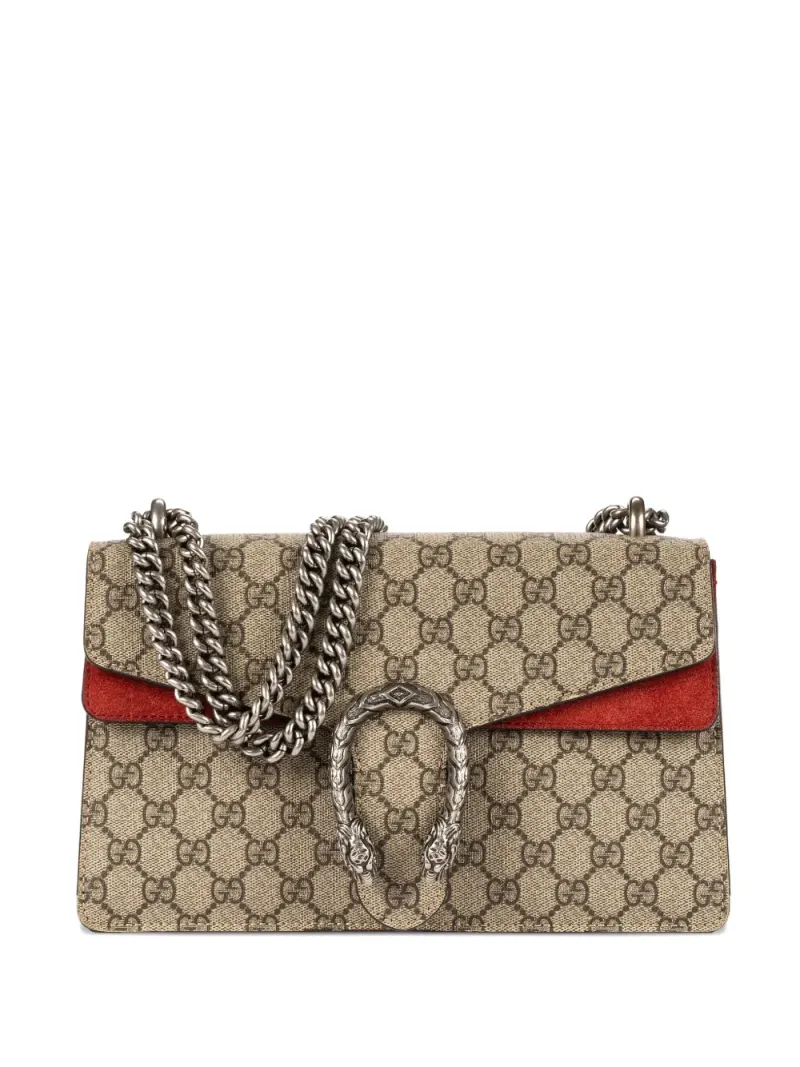 Gucci Kleine Dionysus Umhängetasche mit Kettenriemen in Nude