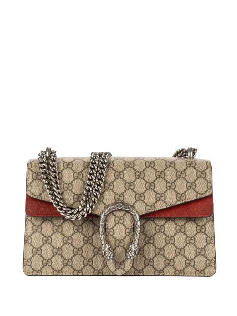 Gucci Kleine Dionysus Umhängetasche mit Kettenriemen in Nude