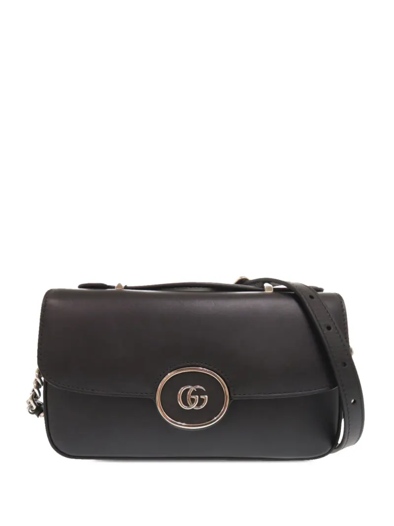 Gucci GG Satchel-Tasche in Schwarz – Pre-owned Taschen