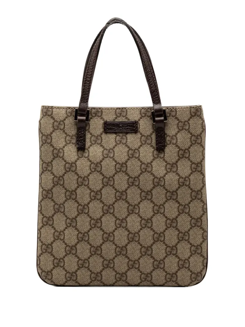 Gucci GG Supreme in Braun Gg-Supreme-Leder – Pre-owned Taschen
