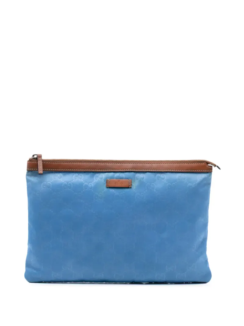 Gucci GG in Blau – Pre-owned Taschen