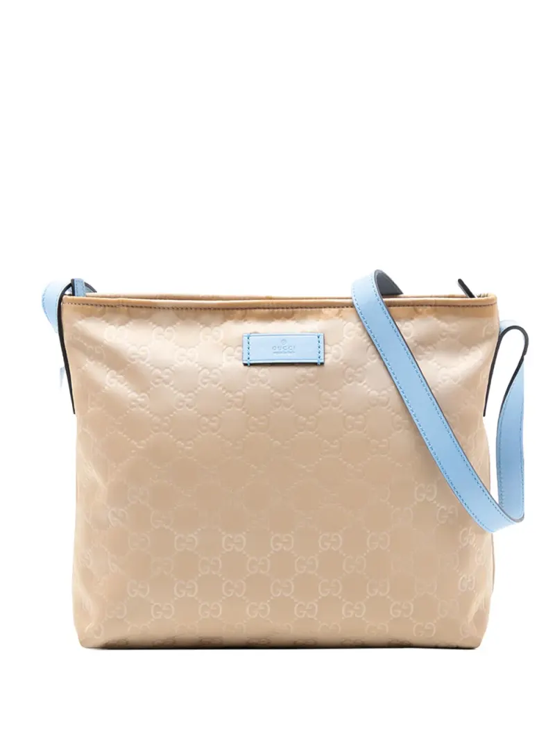 Gucci 2016-2026 GG Umhängetasche aus Nylon in Blau