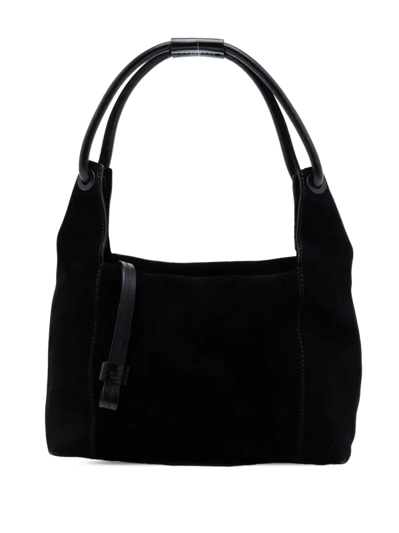 Gucci 2000-2015 Handtasche aus Wildleder in Schwarz Wildleder-Leder