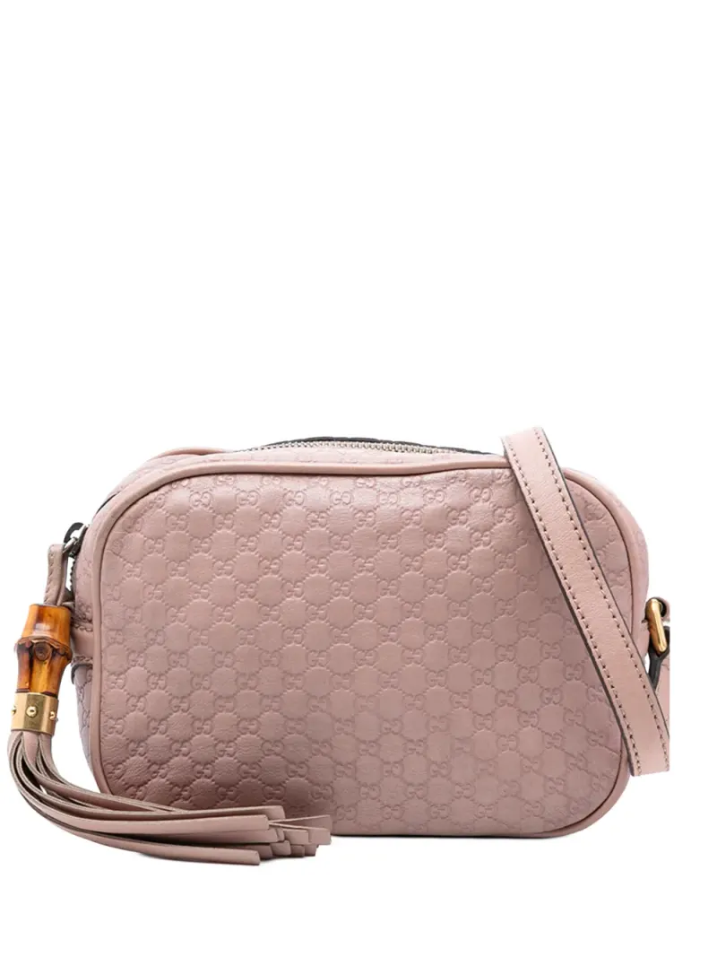 Gucci Microguccissima Sunshine Disco in Rosa Guccissima-Leder – Pre-owned Taschen