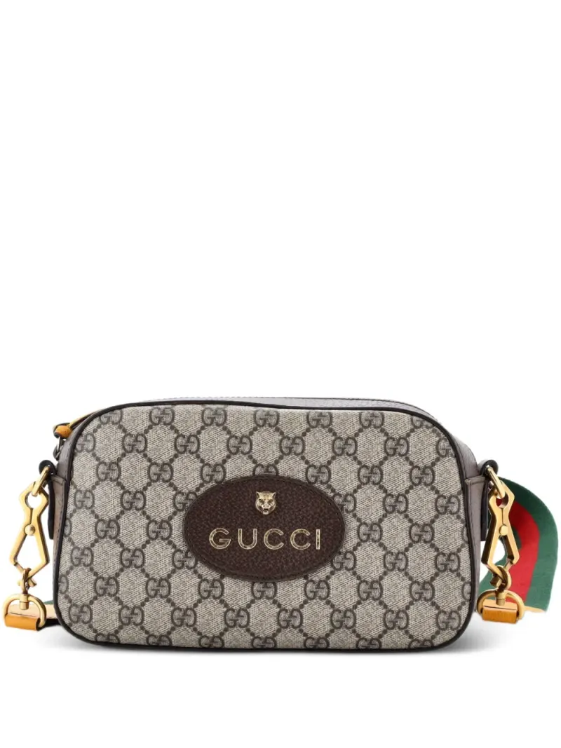 Gucci Neo Vintage Camera Kuriertasche in Braun Gg-Canvas-Leder – Pre-owned Taschen