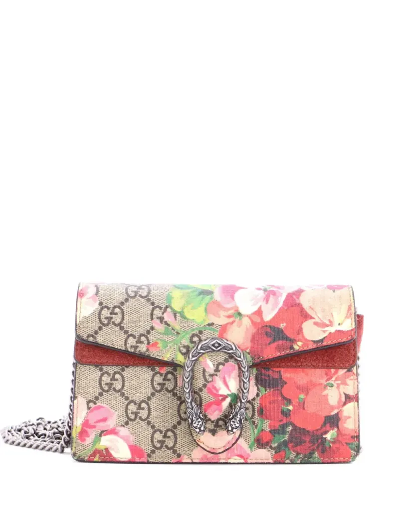 Gucci Supper Dionysus in Mehrfarbig Gg-Canvas-Leder – Pre-owned Taschen