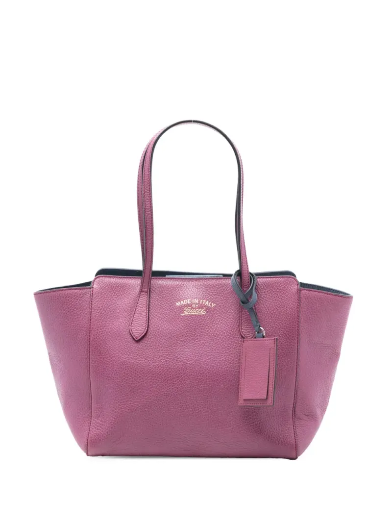 Gucci Swing in Violett – Pre-owned Taschen