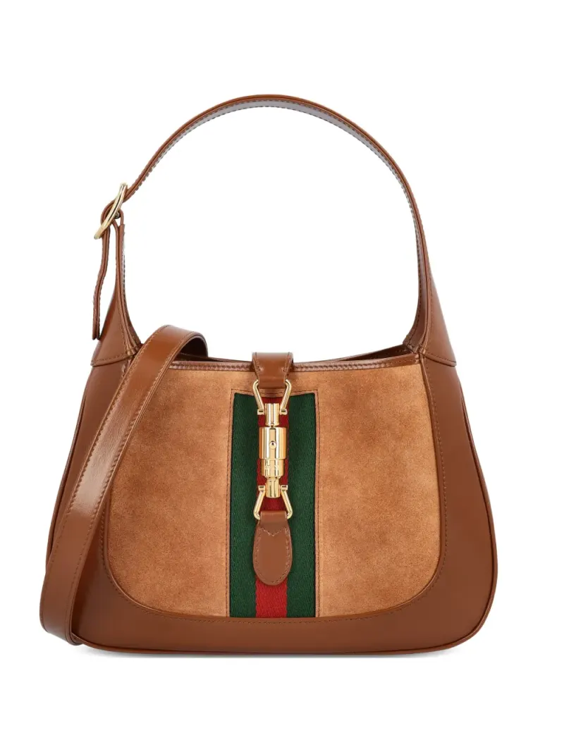 Gucci Web Jackie Tasche in Braun