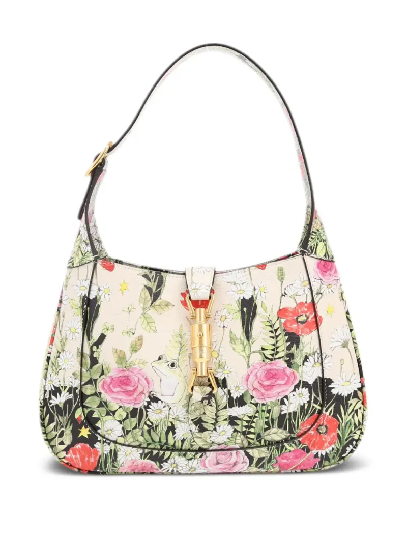 Gucci x Yuko Higuchi Jackie Handtasche in Weiß