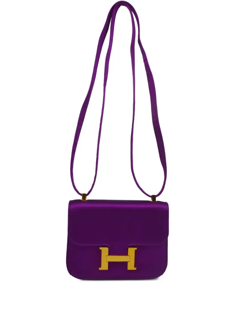 Hermès Constance in Violett – Schultertasche