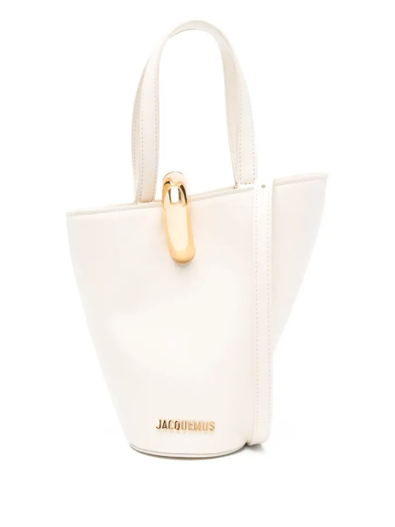Jacquemus Kleine Bambola Beuteltasche in Nude