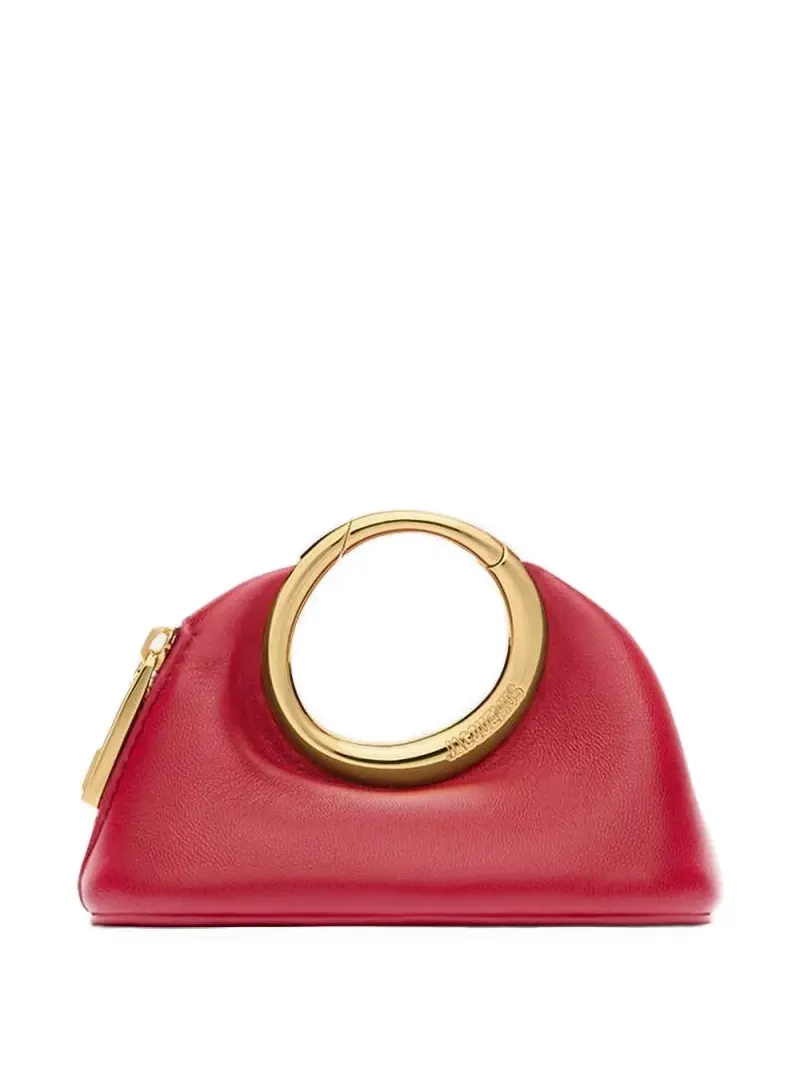 Jacquemus Le Calino Clutch mit Ringdetail in Rot