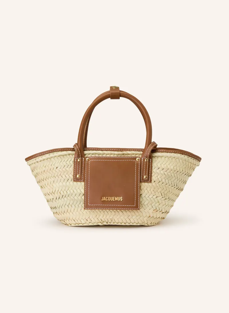 Jacquemus Le Petit Panier Soli in braun – Shopper