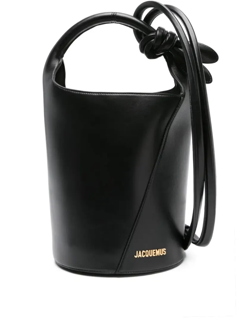 Jacquemus Le Petit Tourni Beuteltasche in Schwarz
