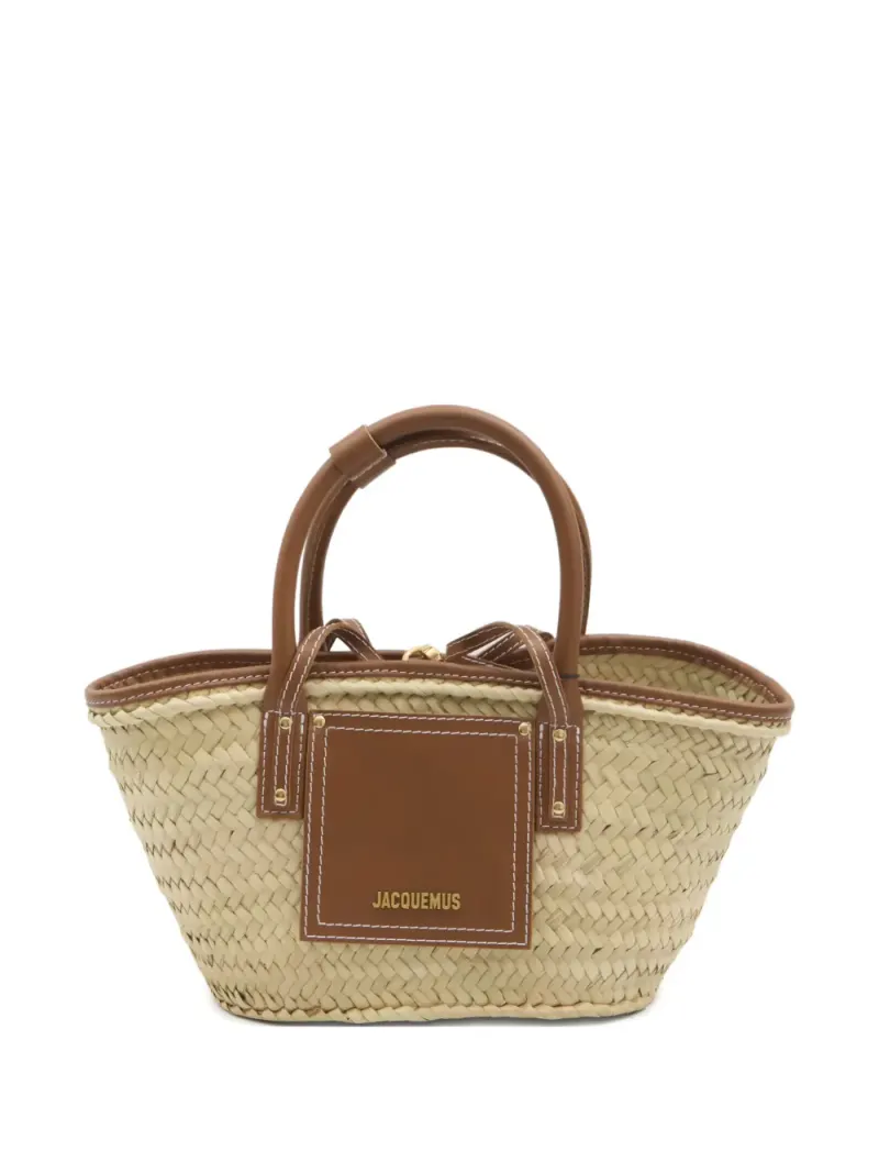 Jacquemus Kleine Soli Handtasche in Nude