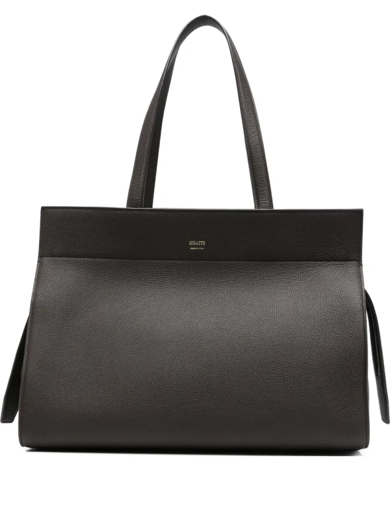 Khaite Crosby Tote Bag in Braun