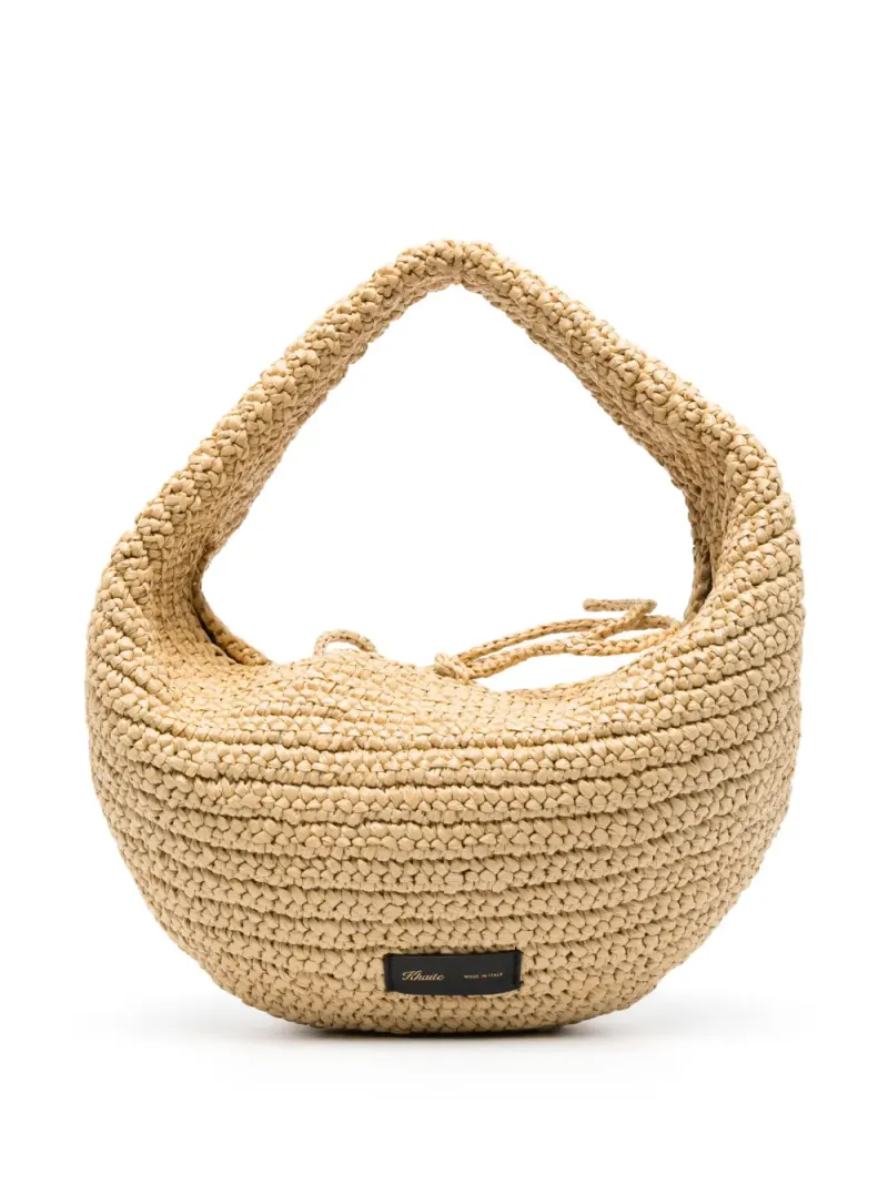 Khaite Mittelgroße Olivia Schultertasche in Nude