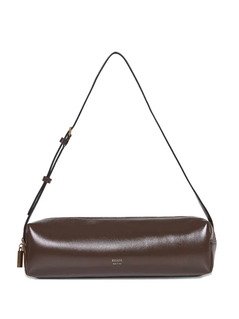 Khaite Schultertasche mit verstellbarem Riemen in Braun