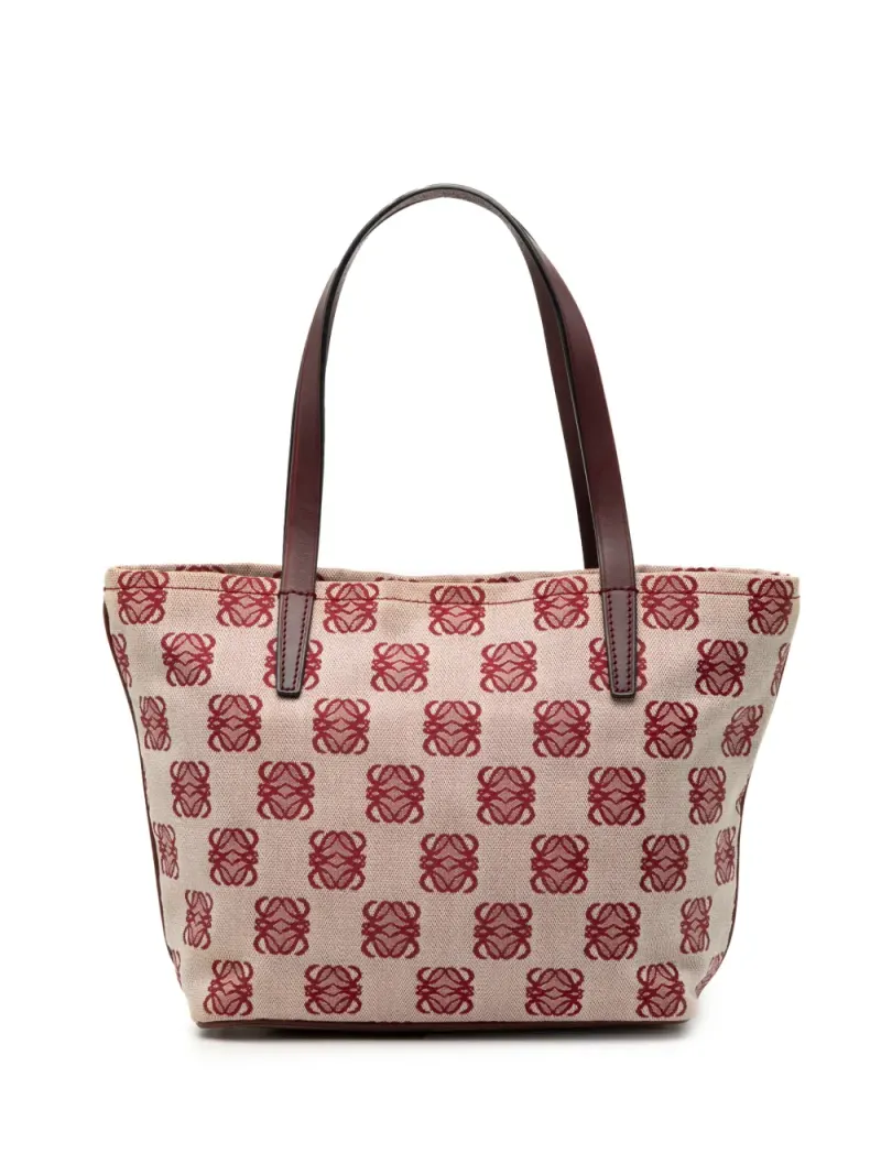 Loewe 2009 Anagram Handtasche aus Canvas in Rot
