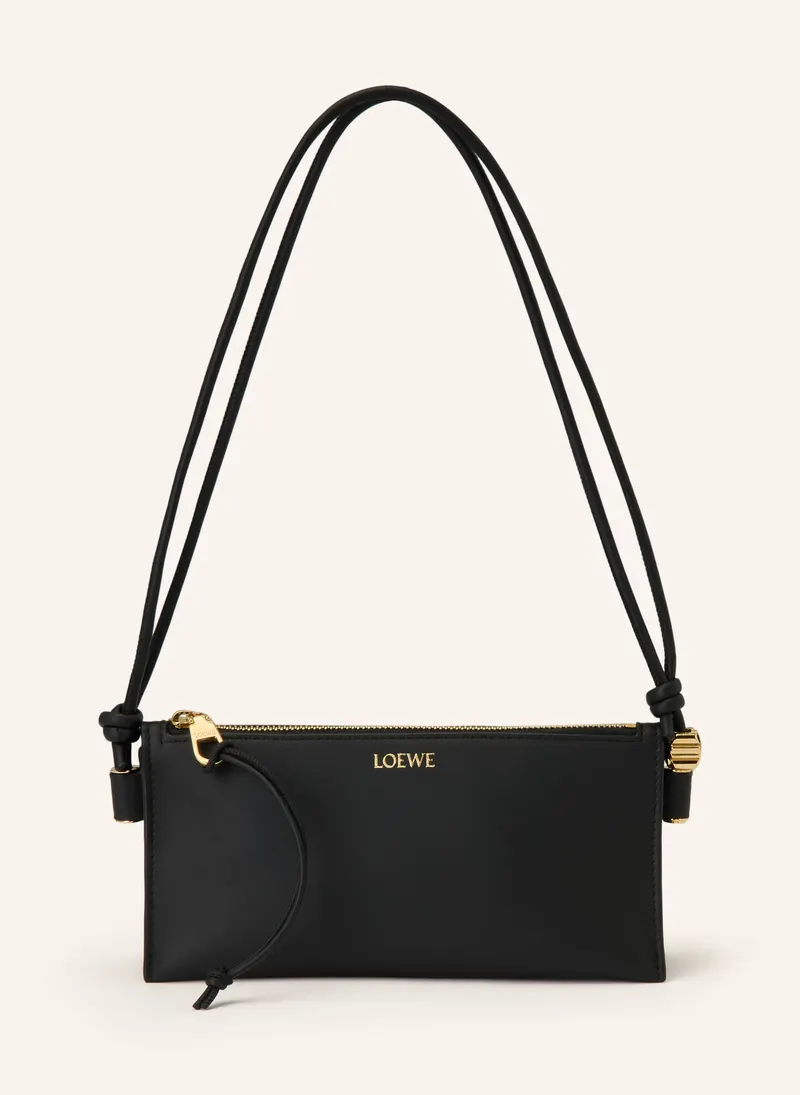 Loewe Glim in schwarz – Clutch