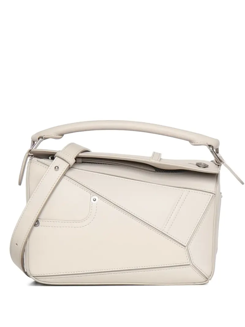 Loewe Kleine Panta Puzzle Tote Bag in Nude