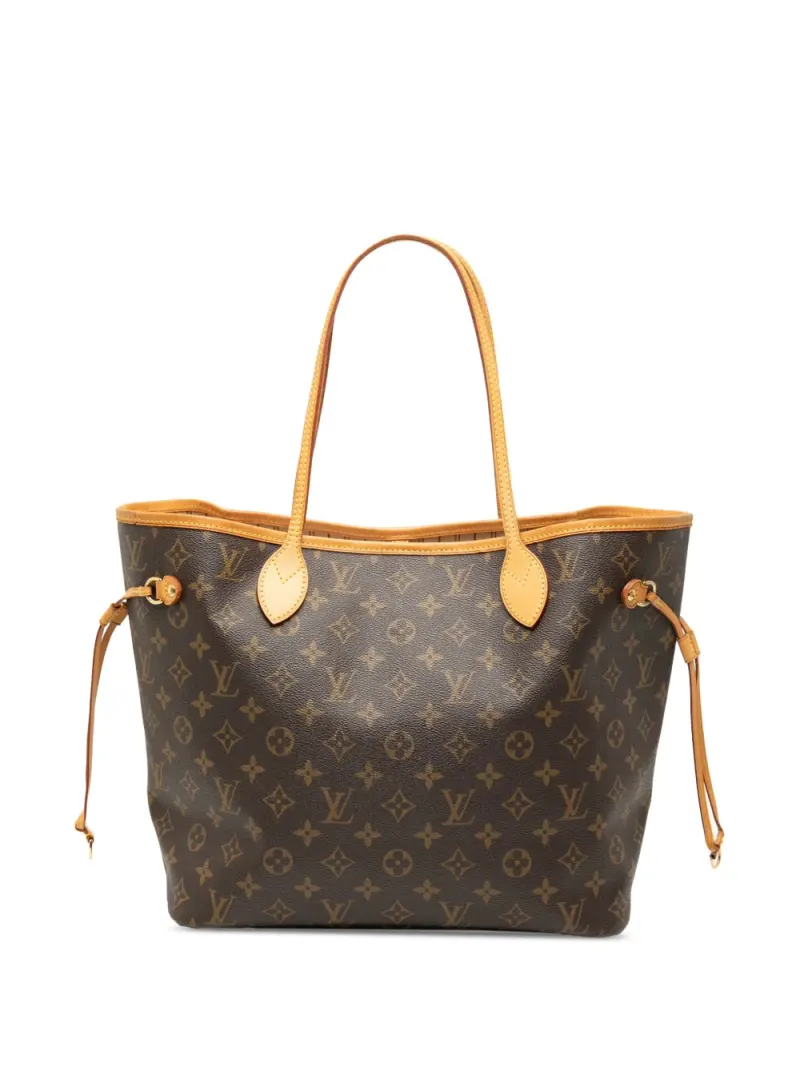 Louis Vuitton Neverfull MM in Braun Monogram-Leder – Tote