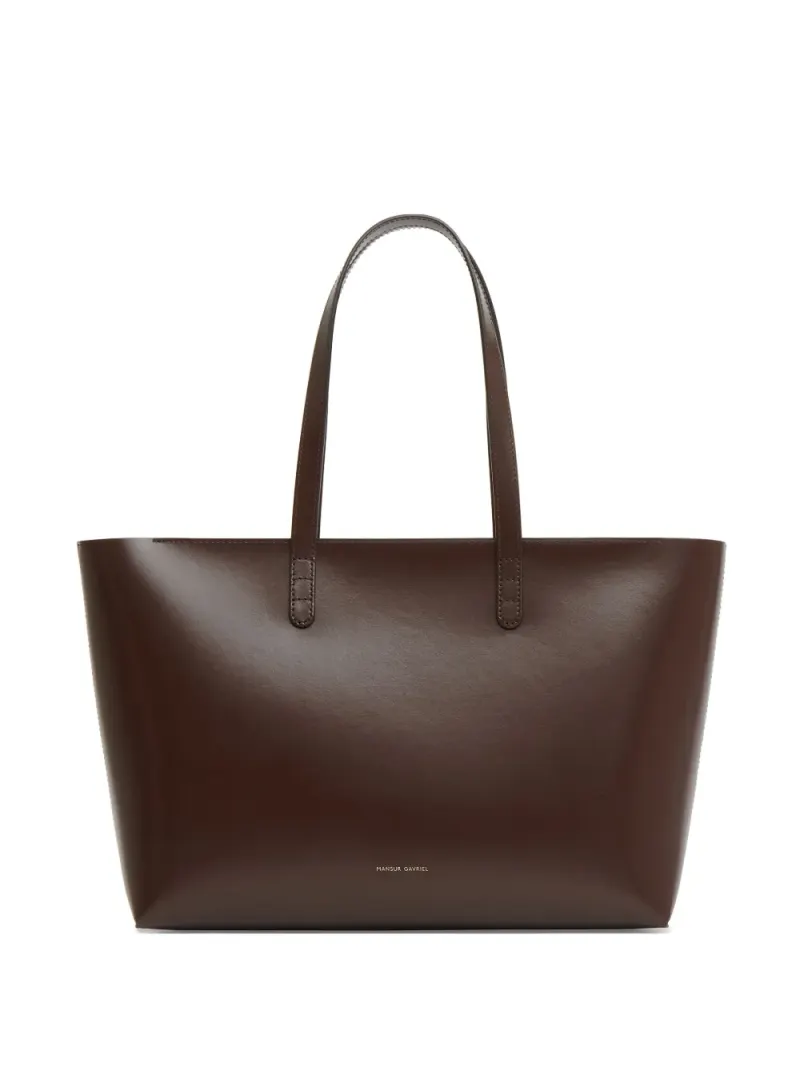 Mansur Gavriel Kleine Zip Tote Bag in Braun