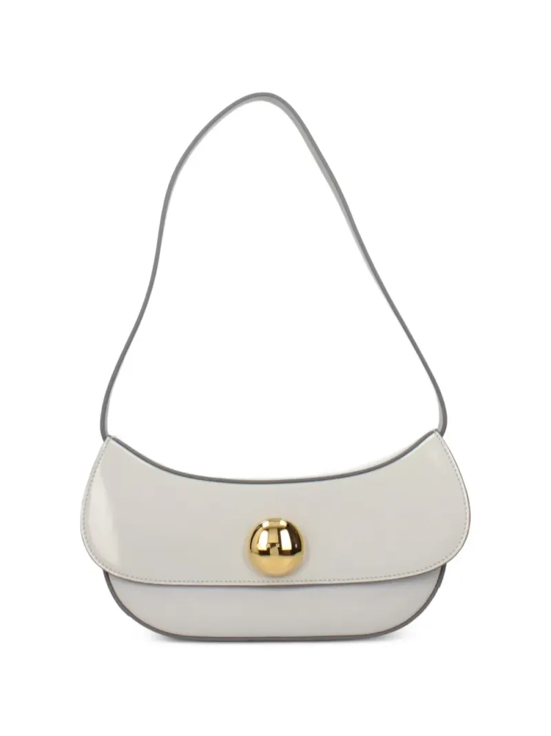 Marni leather shoulder bag in Weiß