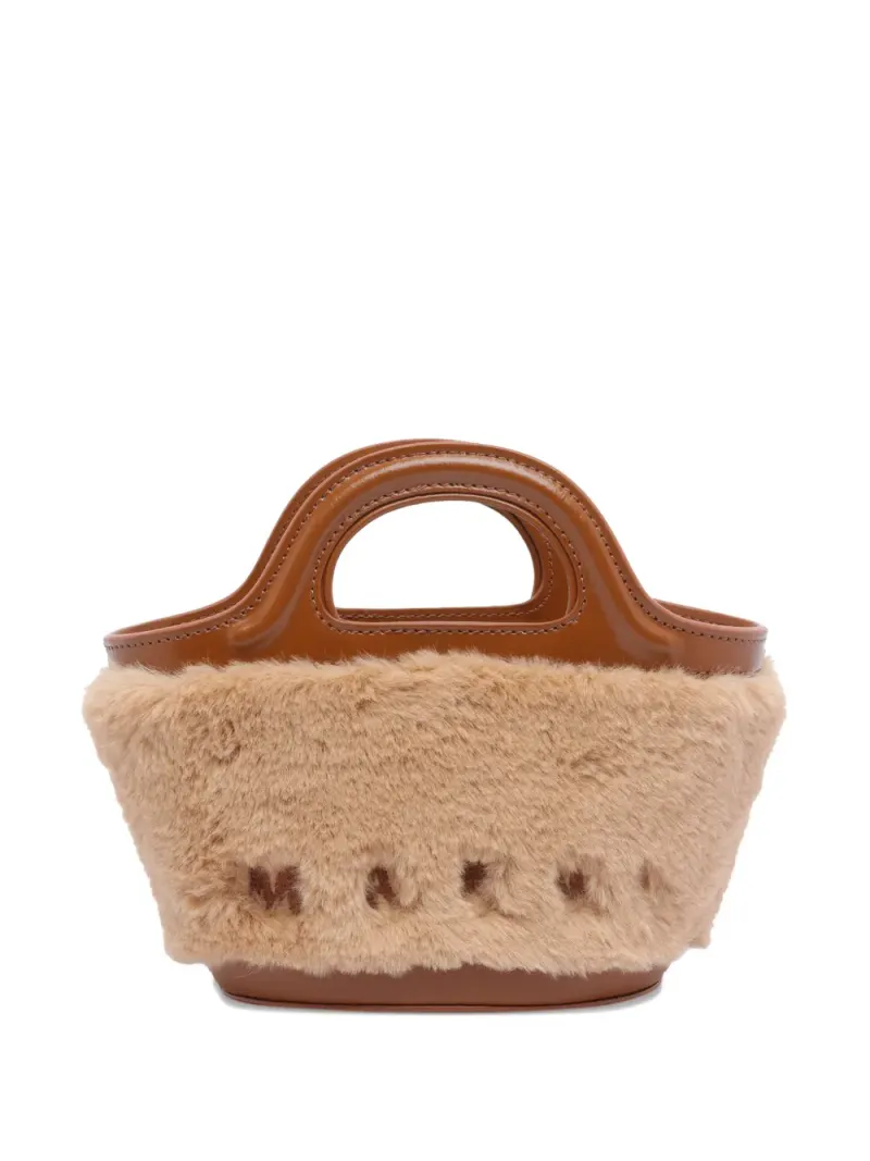 Marni Mini-Tasche mit Besatz Mini in Braun