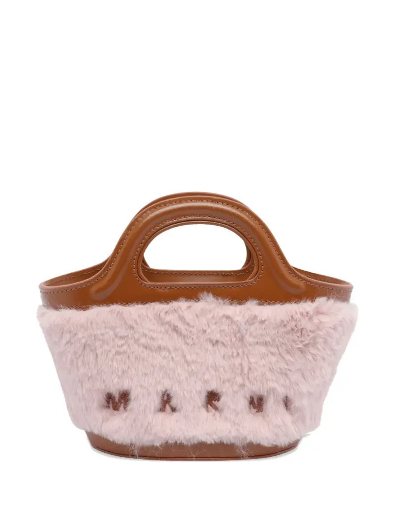 Marni Mini-Tasche mit Besatz Mini in Rosa