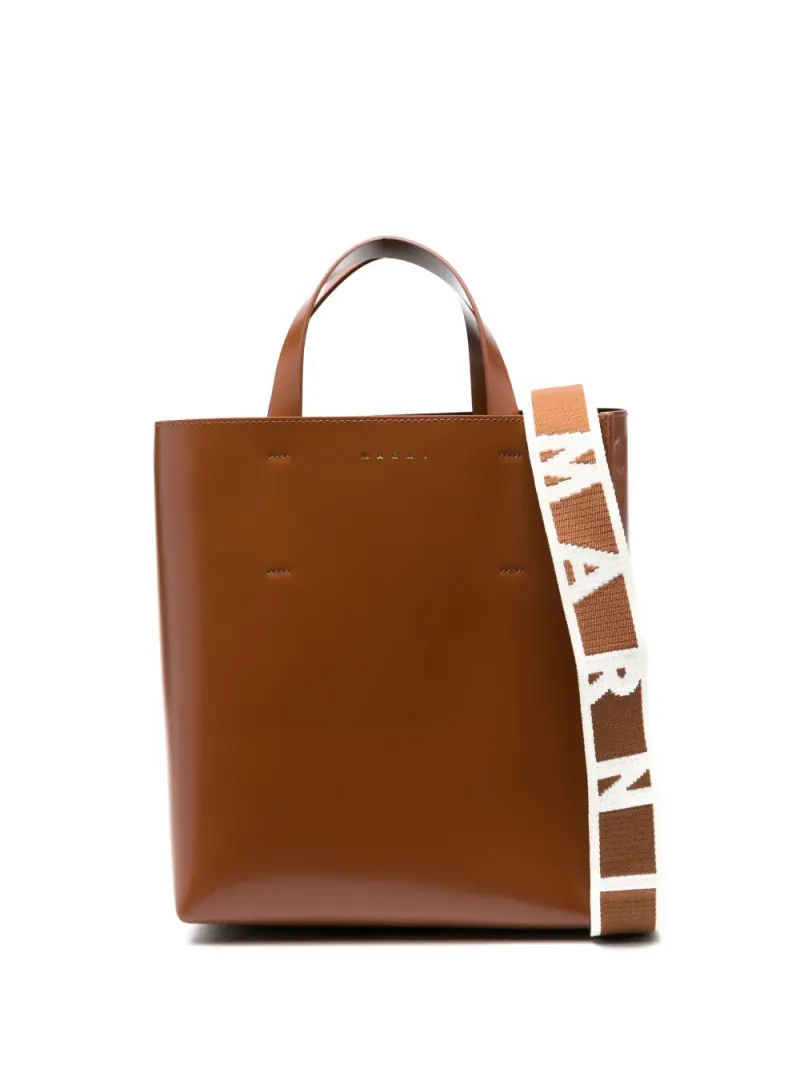 Marni Kleine Museo Handtasche in Braun