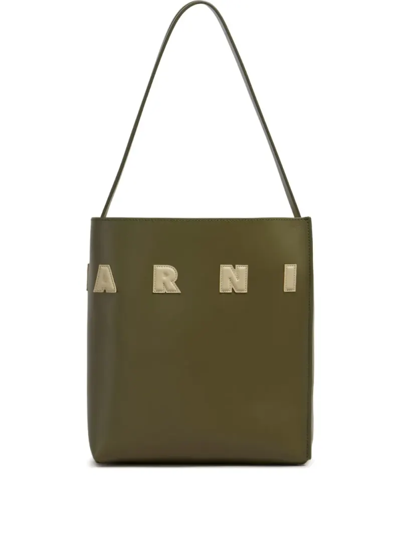 Marni Museo Shopper in Grün